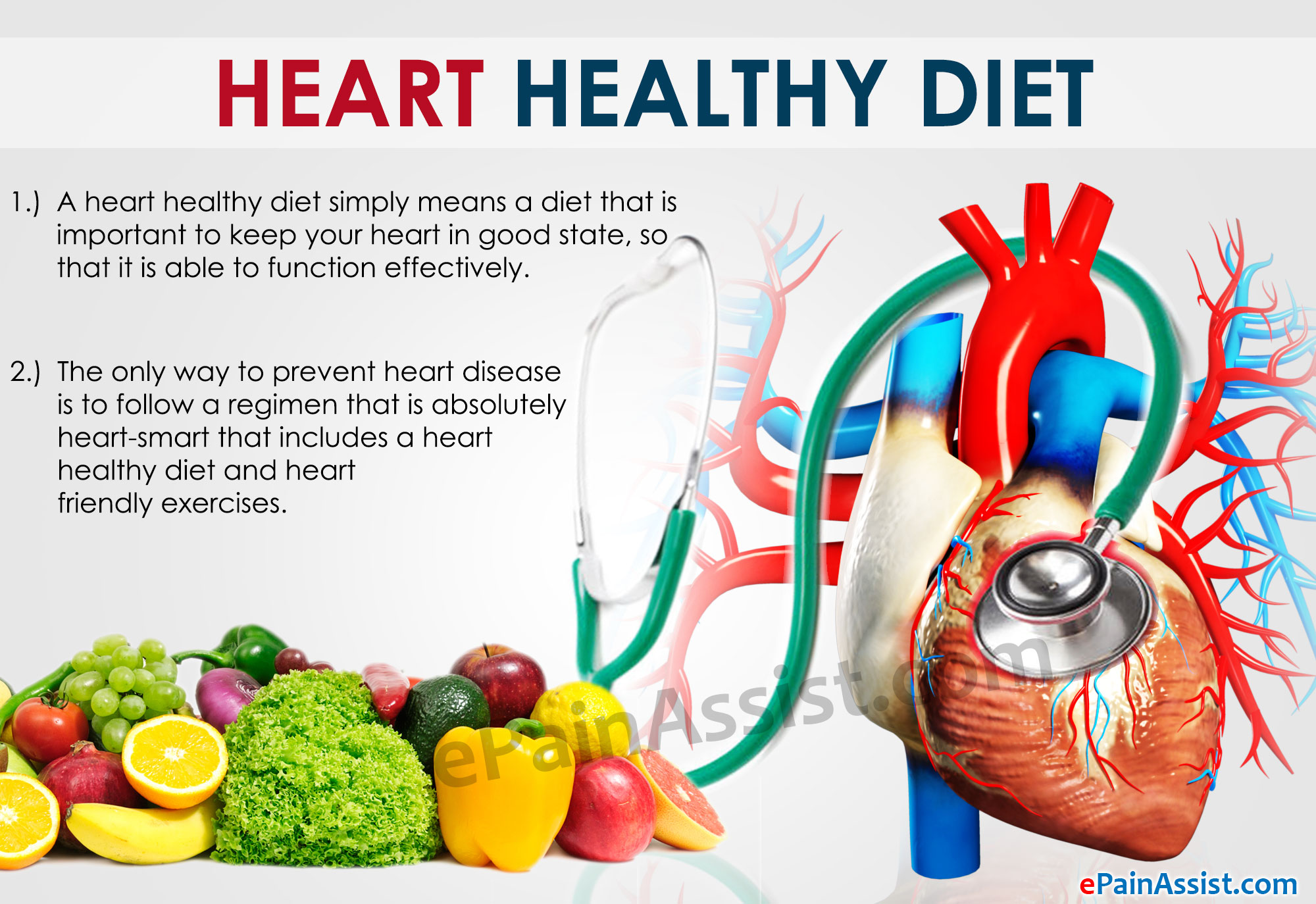 Heart Healthy Diet Menu Having A Healthy Diet Menu Without Fruit And Veggie Is Impossible