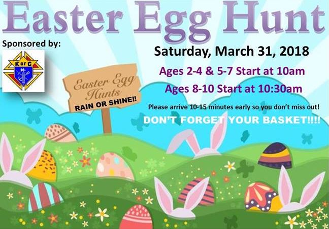Easter Egg Hunt at St. Andrews Catholic Church in Cape Coral