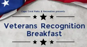 Veterans Recognition Breakfast Being Held on Saturday, Nov. 12
