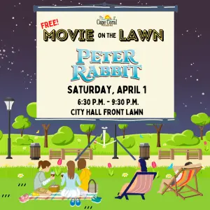 Free Movie on the Lawn at City Hall