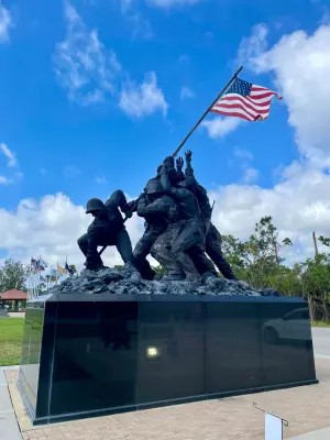 Iwo Jima Monument Restoration Beginning 4/11